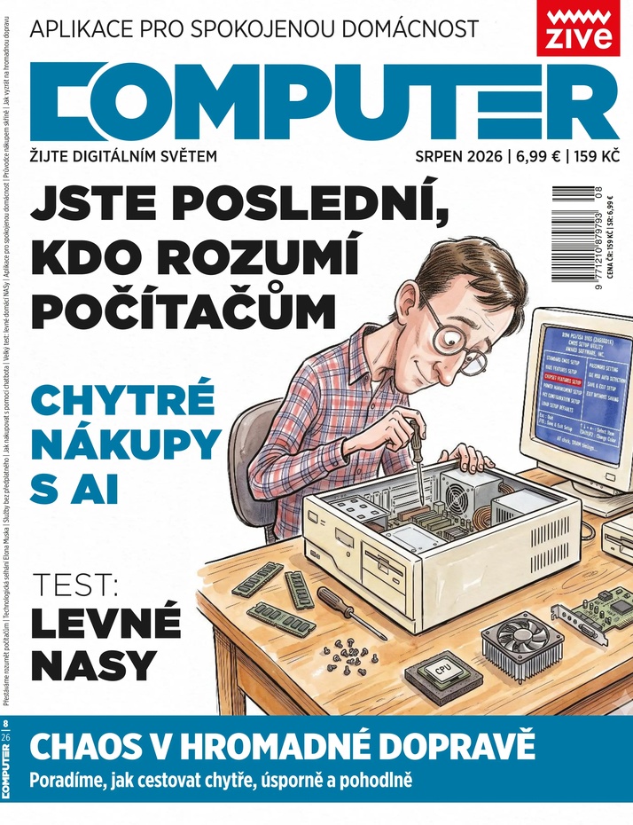 titulní strana časopisu COMPUTER a jeho předplatné