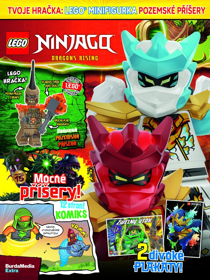titulní strana časopisu LEGO&reg; NINJAGO&reg; a jeho předplatné