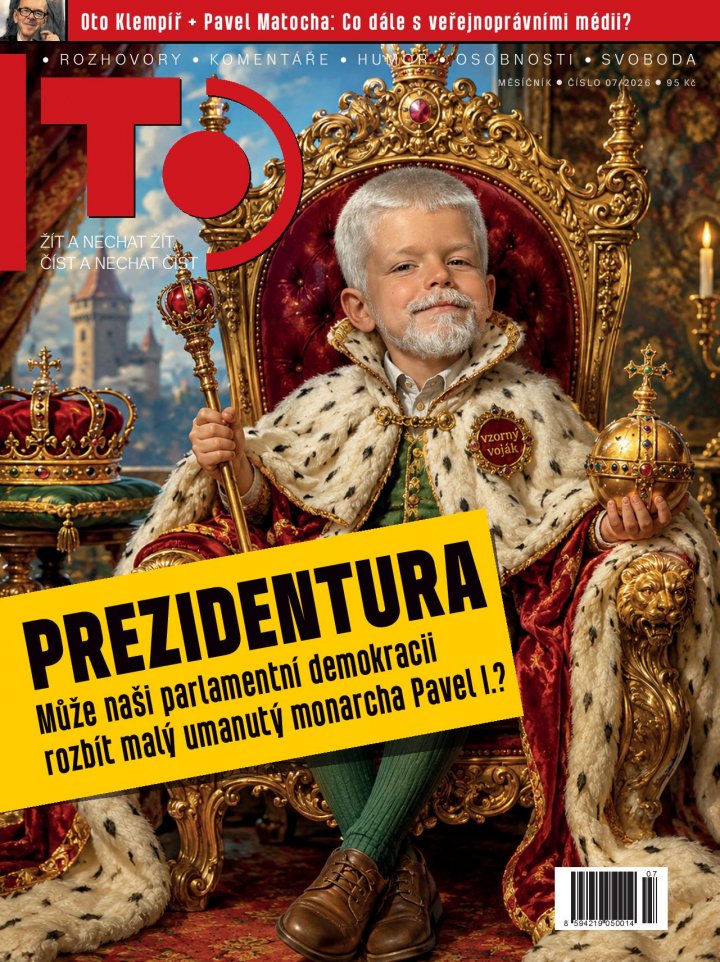 titulní strana časopisu TO a jeho předplatné
