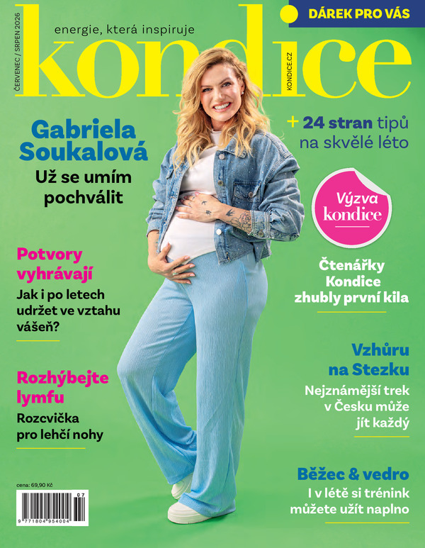 titulní strana časopisu Kondice a jeho předplatné