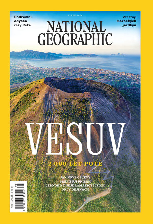 titulní strana časopisu National Geographic a jeho předplatné