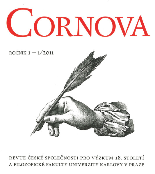 titulní strana časopisu Cornova a jeho předplatné