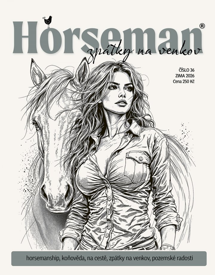 titulní strana časopisu Horseman a jeho předplatné