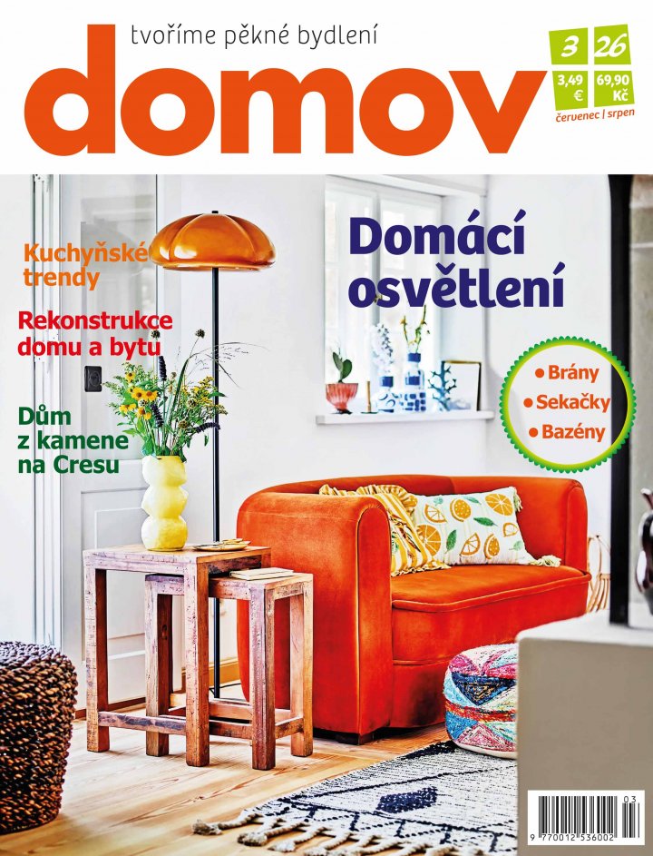 titulní strana časopisu Domov a jeho předplatné