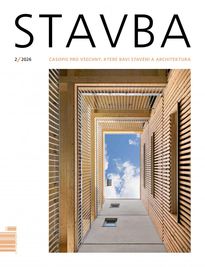 titulní strana časopisu Stavba a jeho předplatné