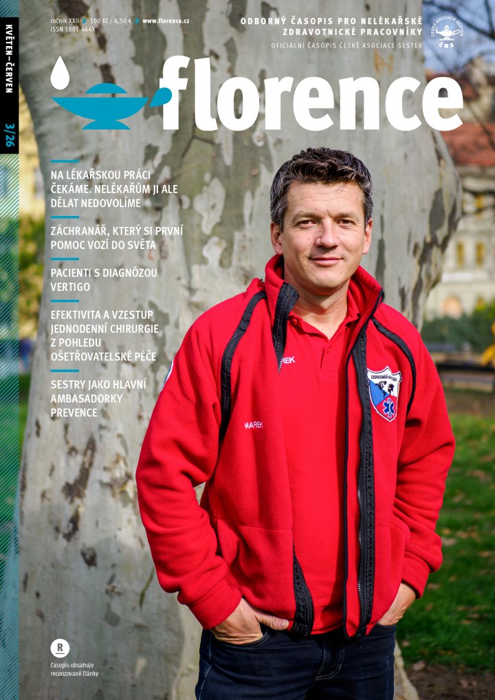 titulní strana časopisu Florence  a jeho předplatné