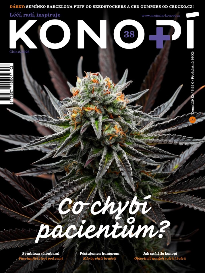 titulní strana časopisu Konopí a jeho předplatné