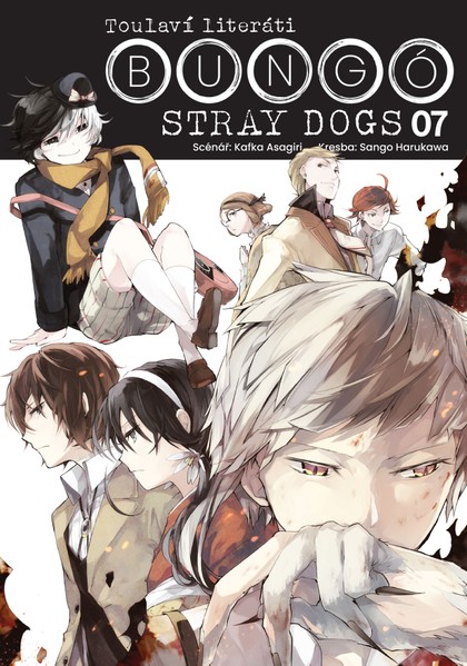 titulní strana časopisu BUNGÓ STRAY DOGS – TOULAVÍ LITERÁTI a jeho předplatné