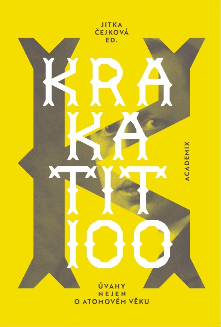 titulní strana časopisu Academix - kniha  Krakatit 100 a jeho předplatné