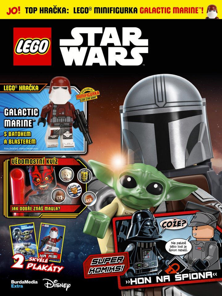 titulní strana časopisu LEGO&reg; STAR WARS &trade; a jeho předplatné