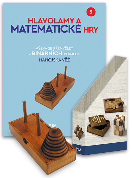 titulní strana časopisu Hlavolamy a matematické hry  a jeho předplatné