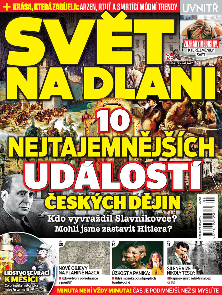 titulní strana časopisu Svět na dlani a jeho předplatné