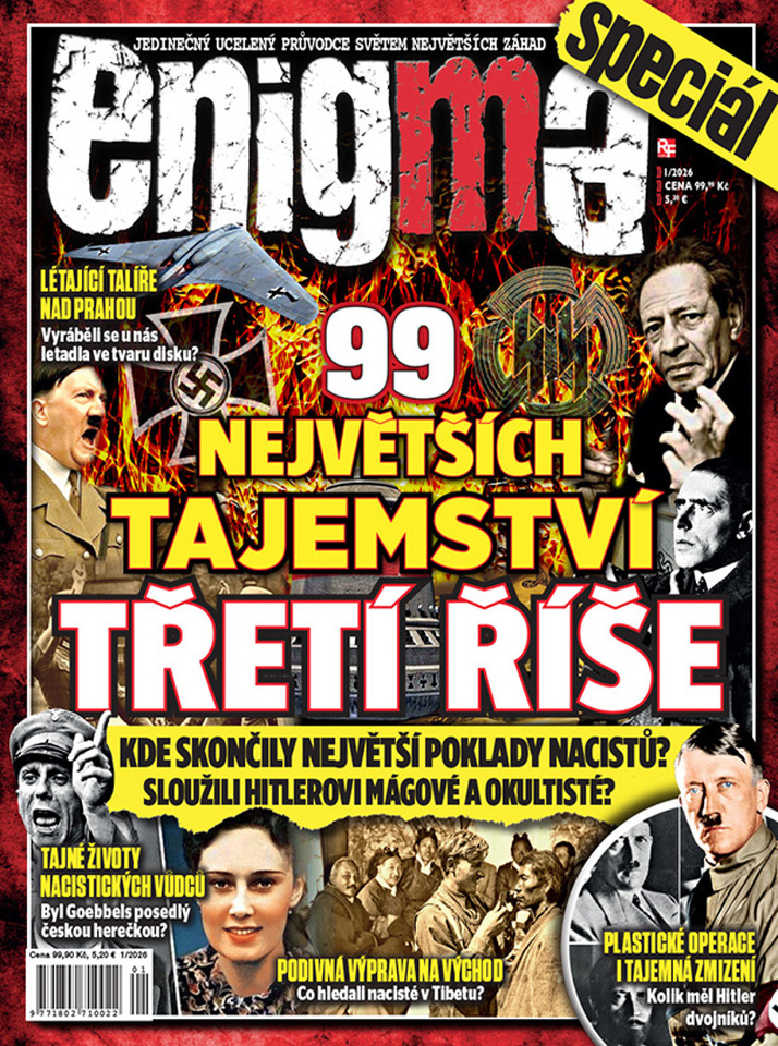 titulní strana časopisu ENIGMA Speciál a jeho předplatné