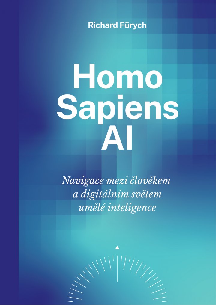 titulní strana časopisu Homo Sapiens AI a jeho předplatné