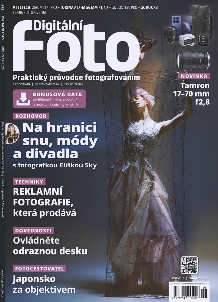 titulní strana časopisu Digitální foto a jeho předplatné