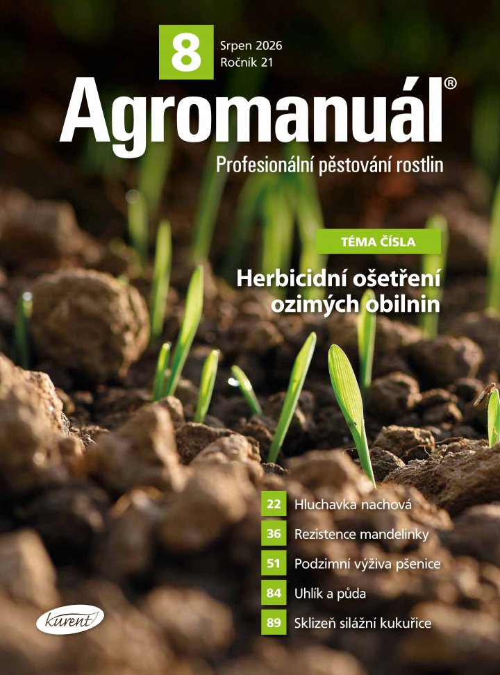 titulní strana časopisu Agromanuál a jeho předplatné