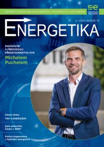 obálka časopisu Energetika