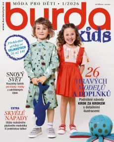 obálka časopisu Burda Kids