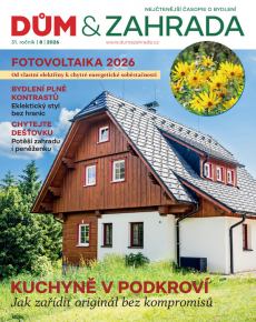 obálka časopisu Dům a zahrada