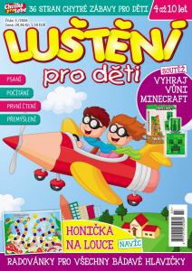 obálka časopisu Luštění pro děti