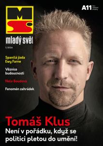 obálka časopisu Mladý Svět