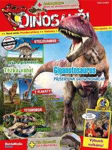 obálka časopisu Dinosauři