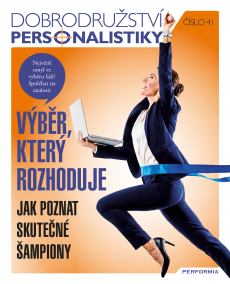 obálka časopisu Dobrodružství Personalistiky