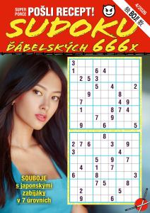 obálka časopisu Pošli recept Superporce Sudoku