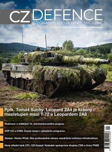 obálka časopisu CZ DEFENCE 