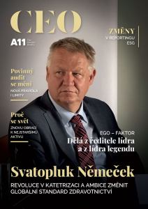 obálka časopisu CEO