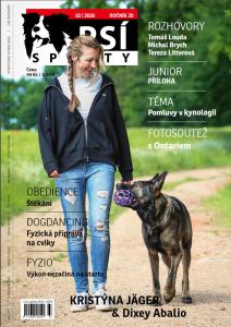 obálka časopisu Psí sporty
