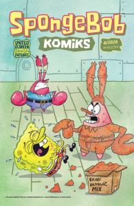 obálka časopisu SpongeBob komiks