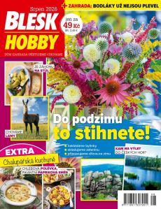 obálka časopisu BLESK HOBBY