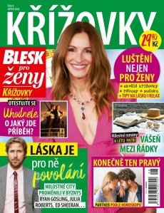 obálka časopisu BLESK pro ženy KŘÍŽOVKY