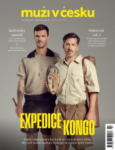 obálka časopisu Muži v Česku