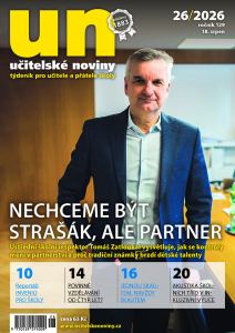 obálka časopisu Učitelské noviny