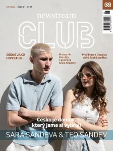 obálka časopisu Newstream Club