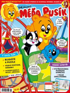 obálka časopisu Méďa Pusík