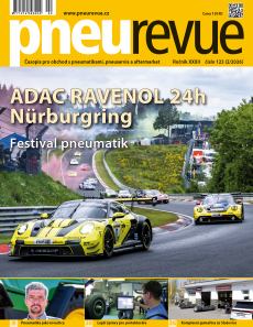 obálka časopisu Pneu revue