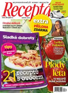 obálka časopisu Receptář