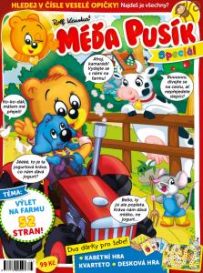 obálka časopisu Méďa Pusík Speciál