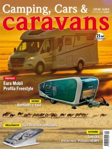 obálka časopisu Camping, Cars & Caravans