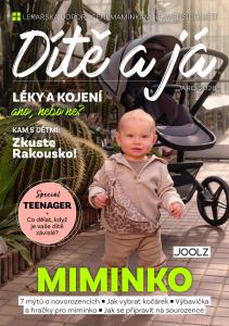 obálka časopisu Dítě a já
