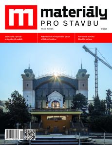 obálka časopisu Materiály pro stavbu