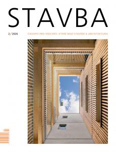 obálka časopisu Stavba