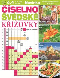 obálka časopisu Svět ženy Číselno-švédské křížovky