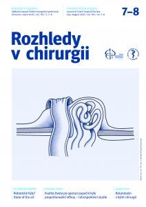 obálka časopisu Rozhledy v chirurgii 