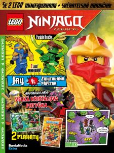 obálka časopisu LEGO&reg; NINJAGO&reg; Legacy