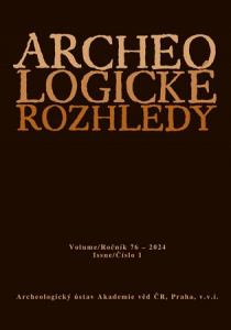 obálka časopisu Archeologické rozhledy