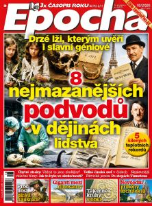 obálka časopisu EPOCHA